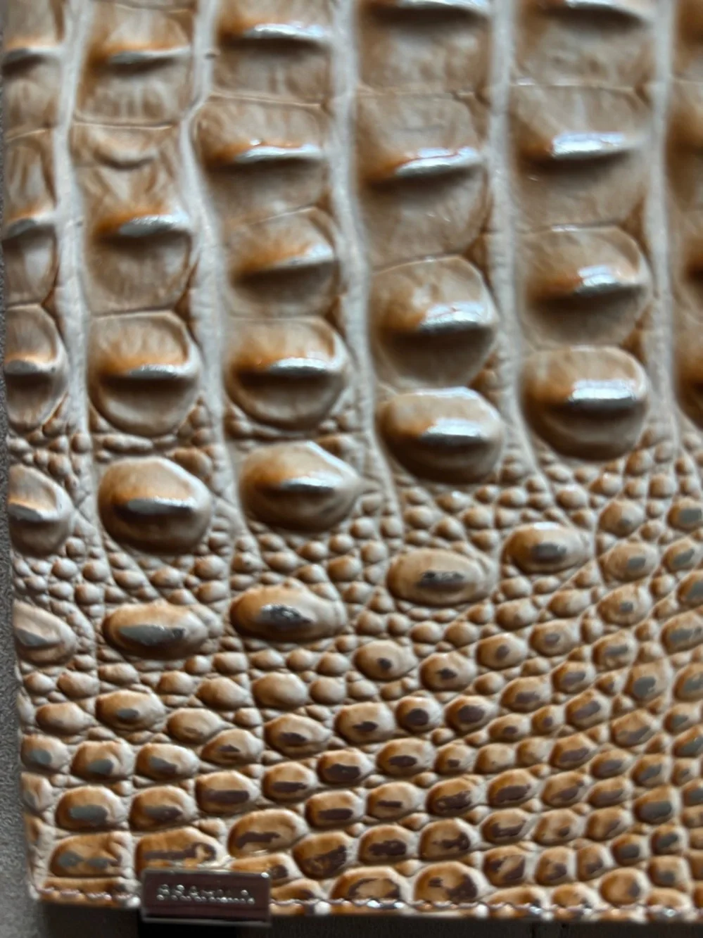 Brahmin Honey Brown Leather Melbourne Journal – Luxury Notebook NWT